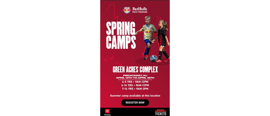 PSC/Red Bulls Spring Break Schools Out Camp